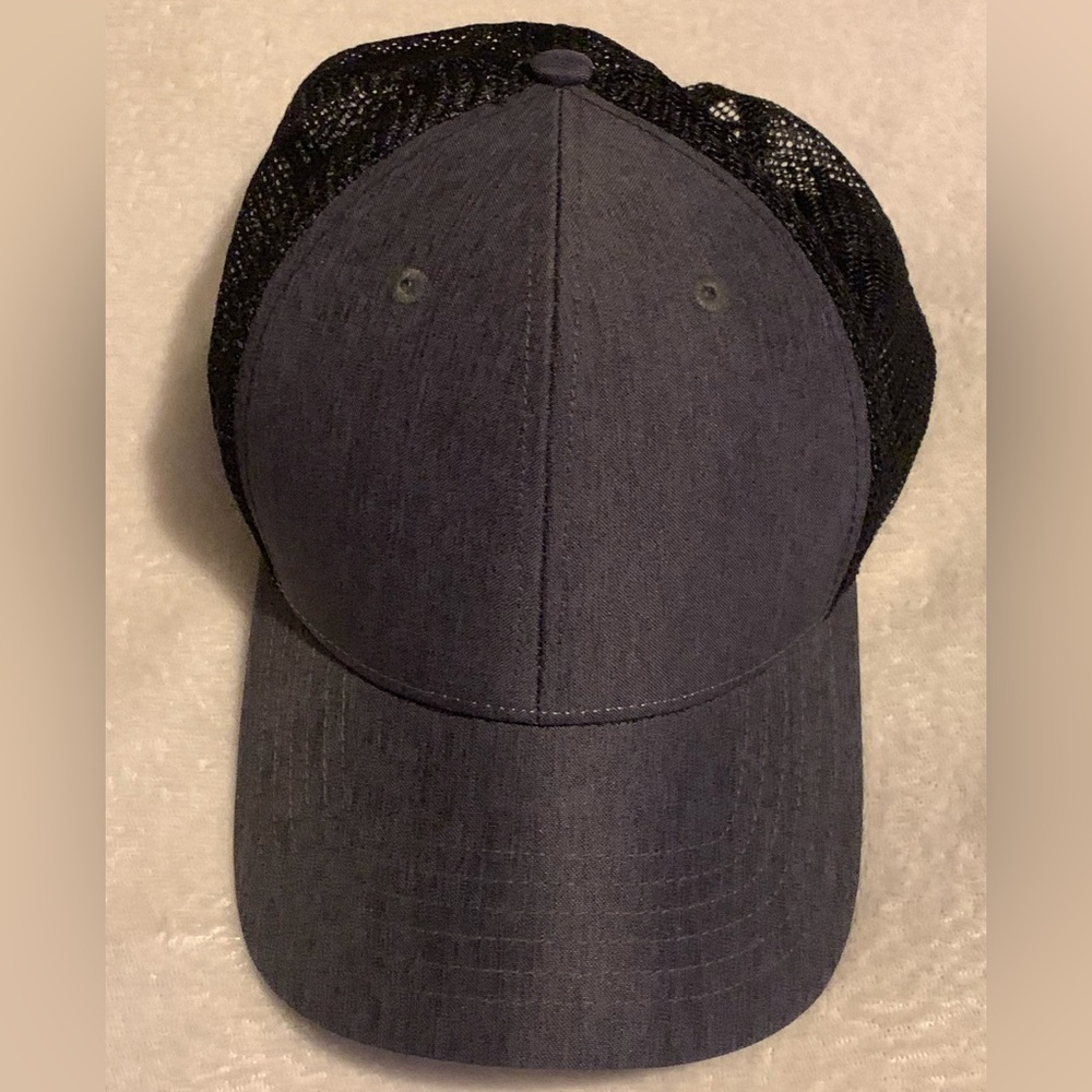 Blank Big Accessories Black & Gray hat